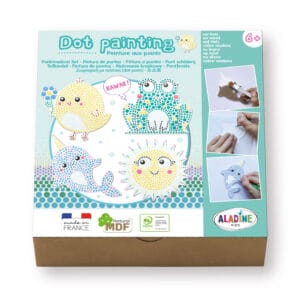Quadro dot paint – kawaii