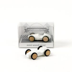 Mini wood racer bianca