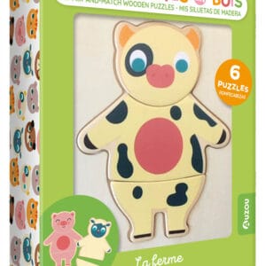 Puzzle mix – animali fattoria