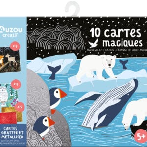Scratch art – inverno colori metallizzati