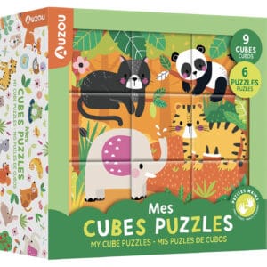 Puzzle con cubi – cuccioli
