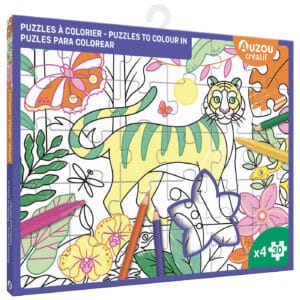 Puzzle da colorare