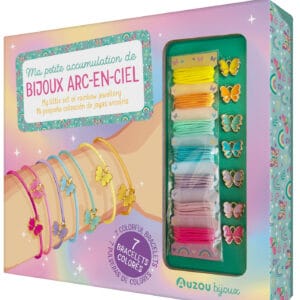 Kit braccialetti arcobaleno