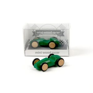 Mini wood racer verde