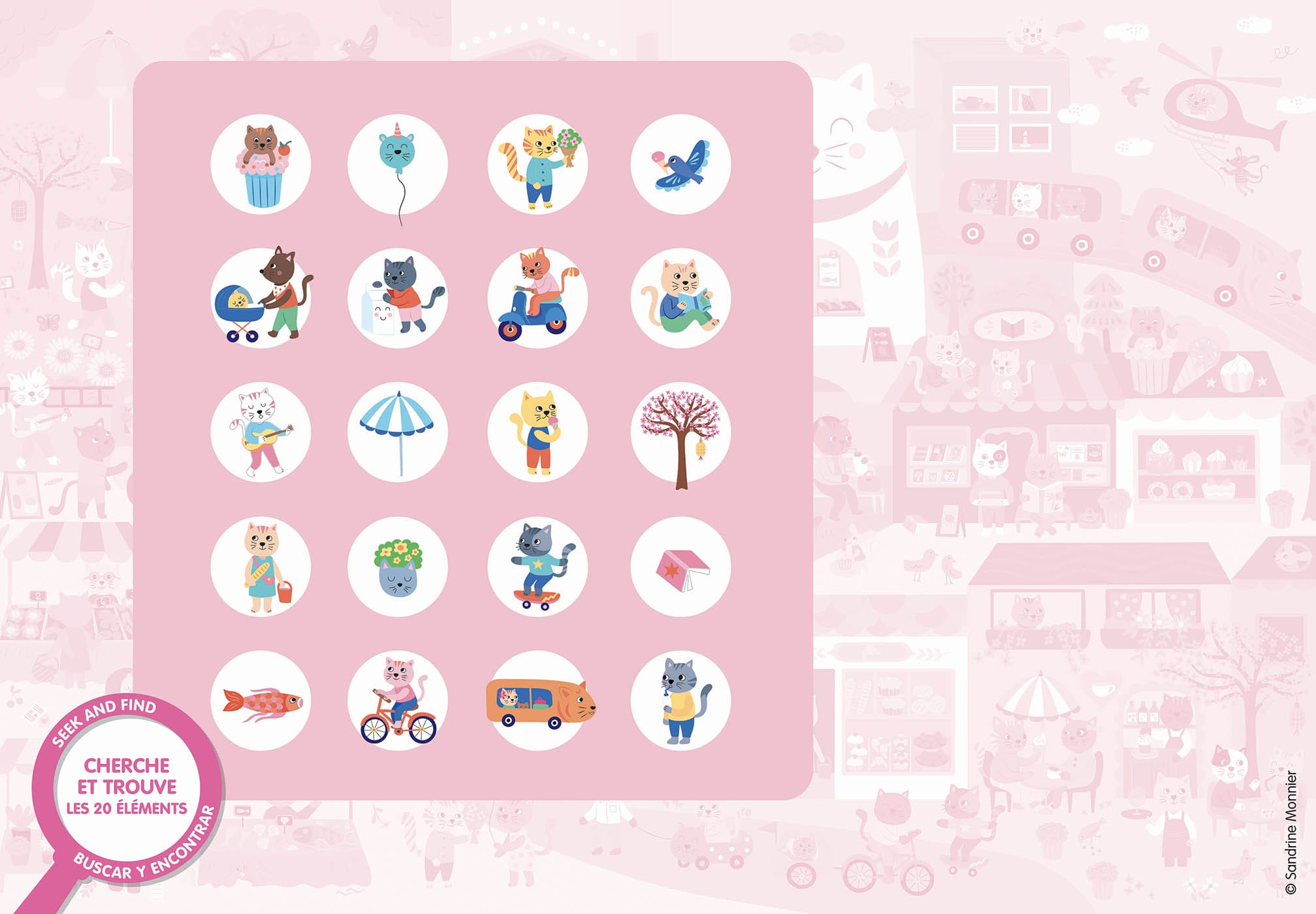 Puzzle cerca e trova 54pz - Kawaii - immagine 3