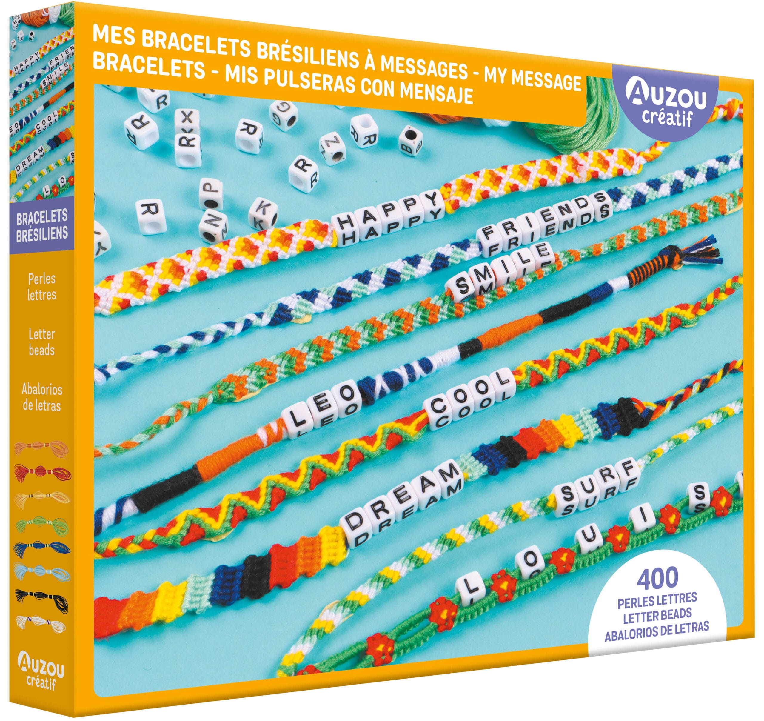 Kit braccialetti Messaggi Brasiliani
