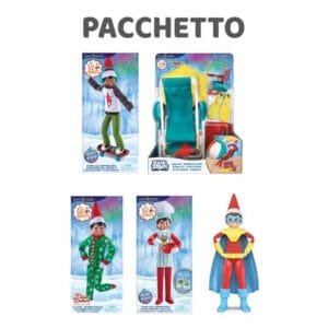 Pacchetto 5 accessori Elf on the Shelf