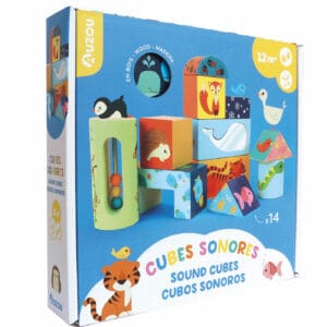 Cubi sonori in legno