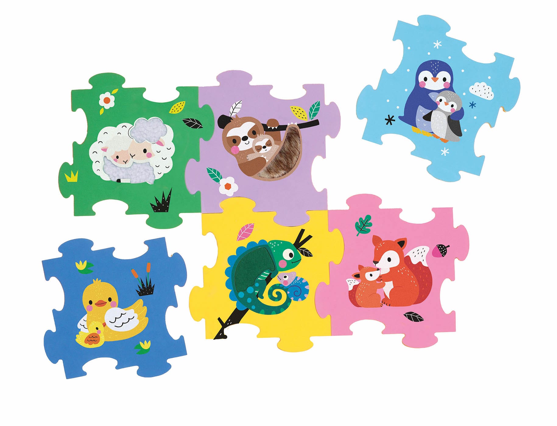Tappeto - Puzzle in foam animali - immagine 3