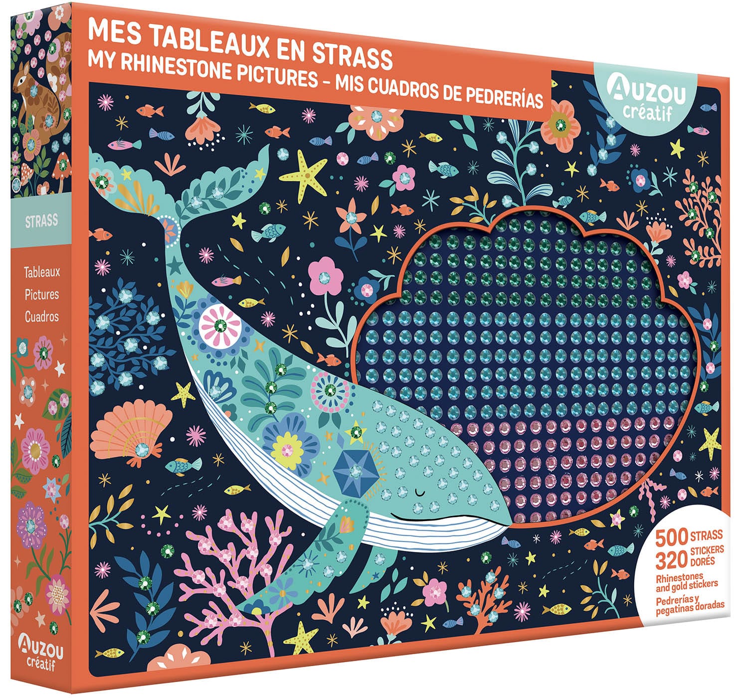 Quadri animali con strass