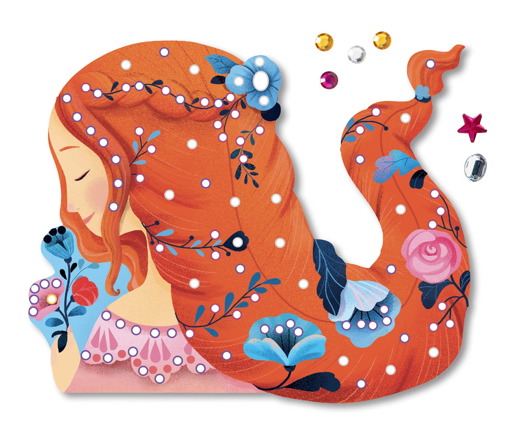 Acconciature scintillanti con strass - immagine 2