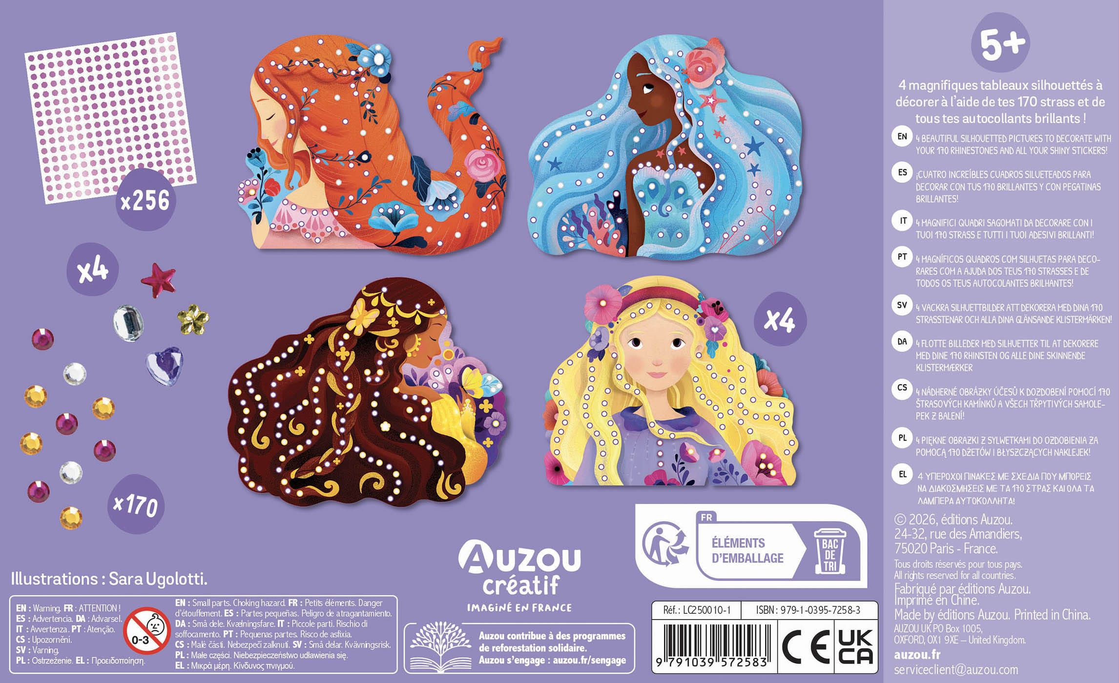 Acconciature scintillanti con strass - immagine 4