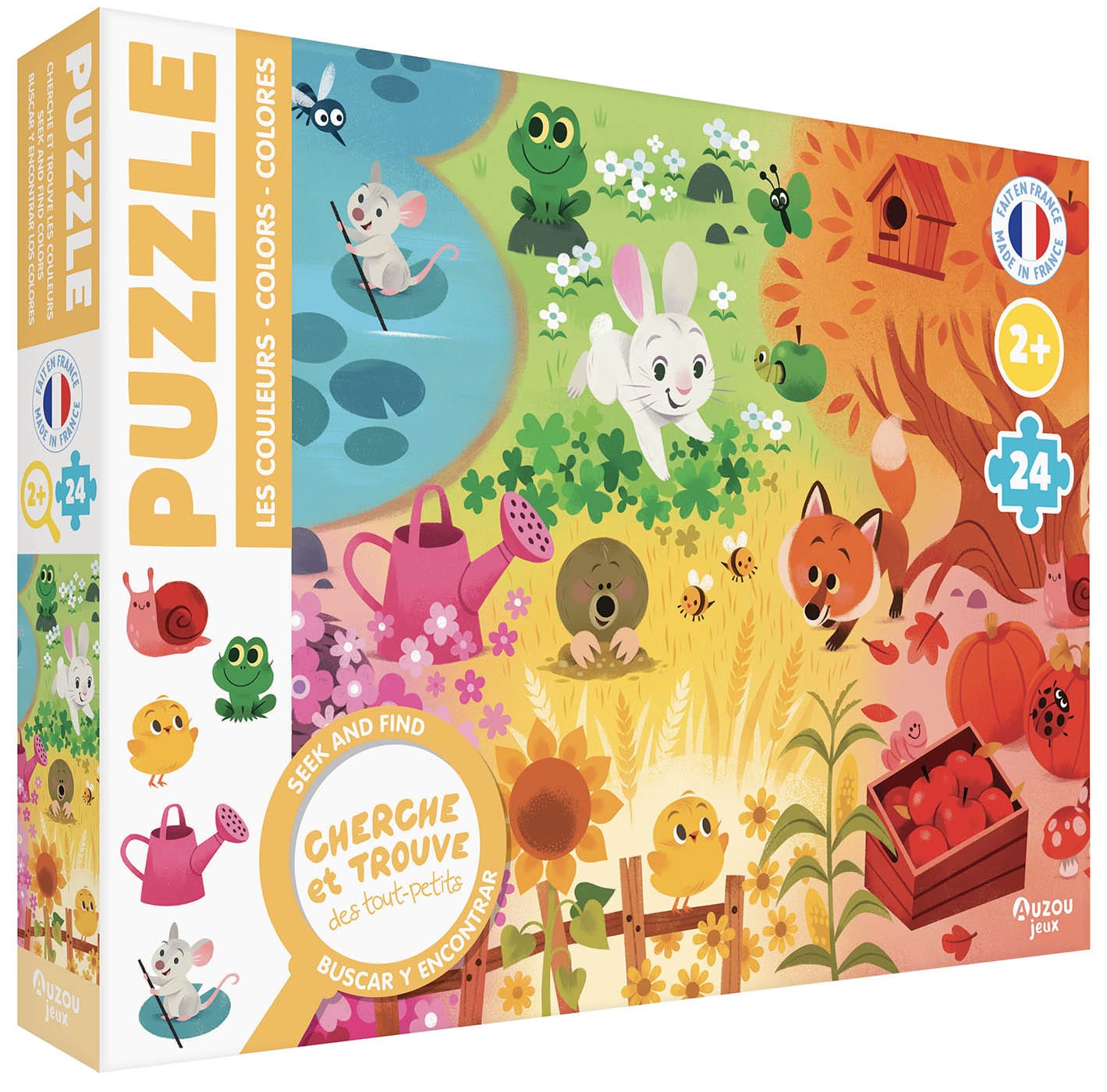 Puzzle cerca e trova 24pz - I colori