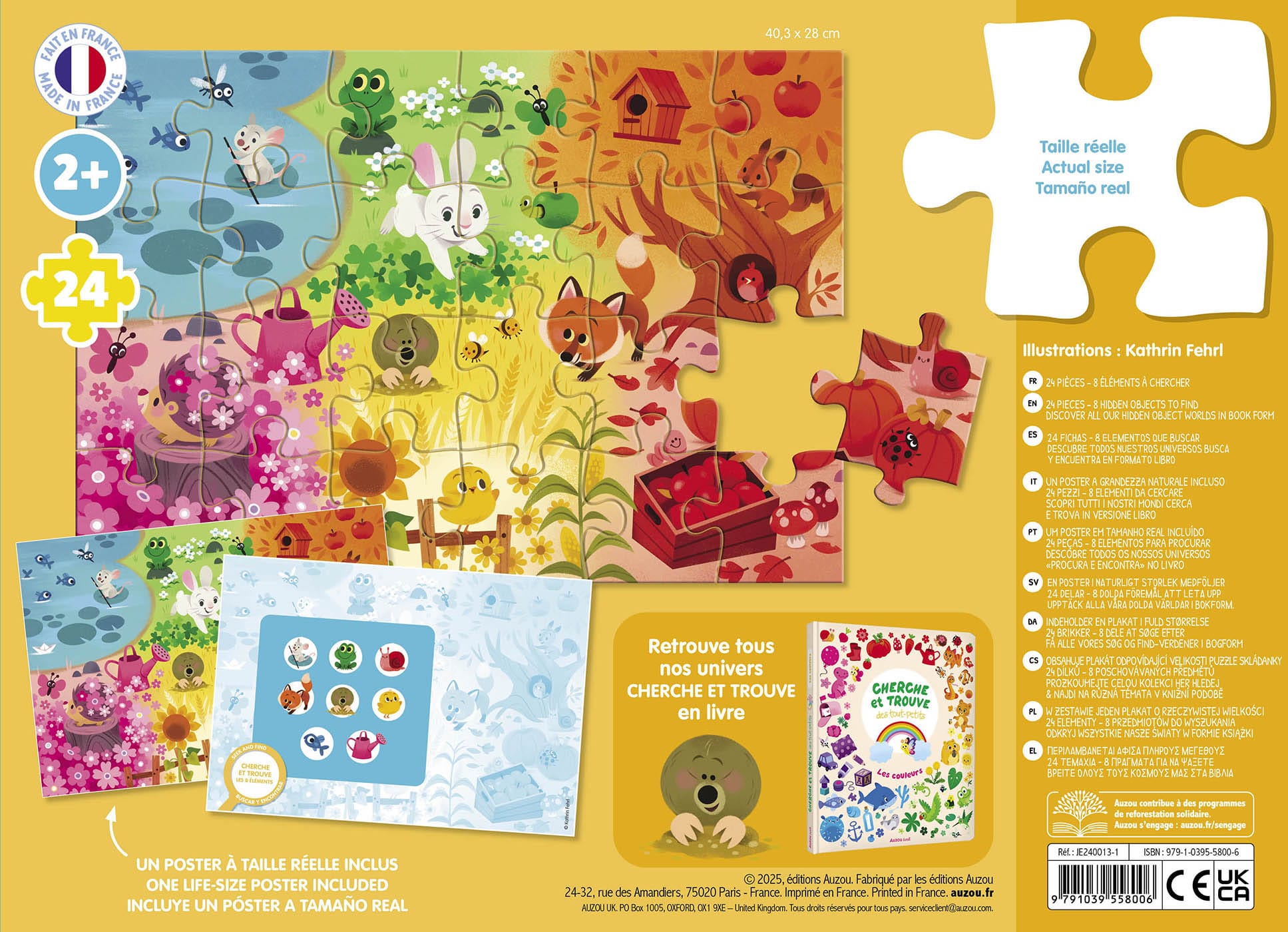 Puzzle cerca e trova 24pz - I colori - immagine 2