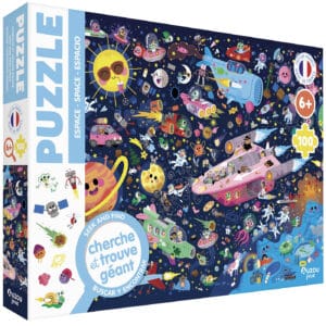 Puzzle cerca e trova 100pz - Nello spazio