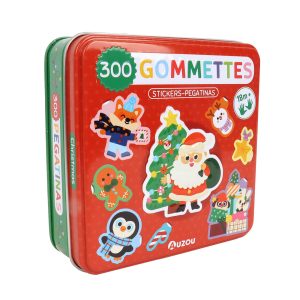 Baby adesivi latta - Natale 300px