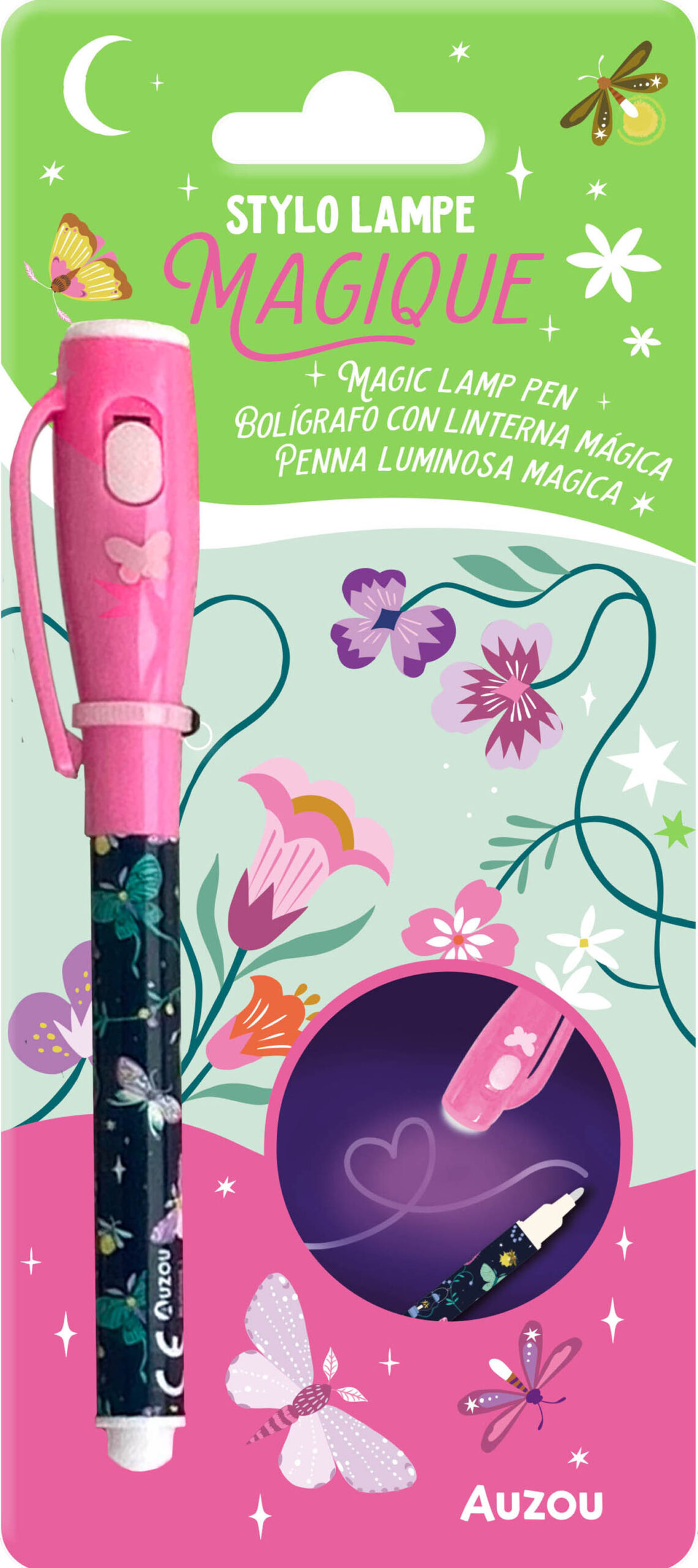 Penna segreta con lampada magica
