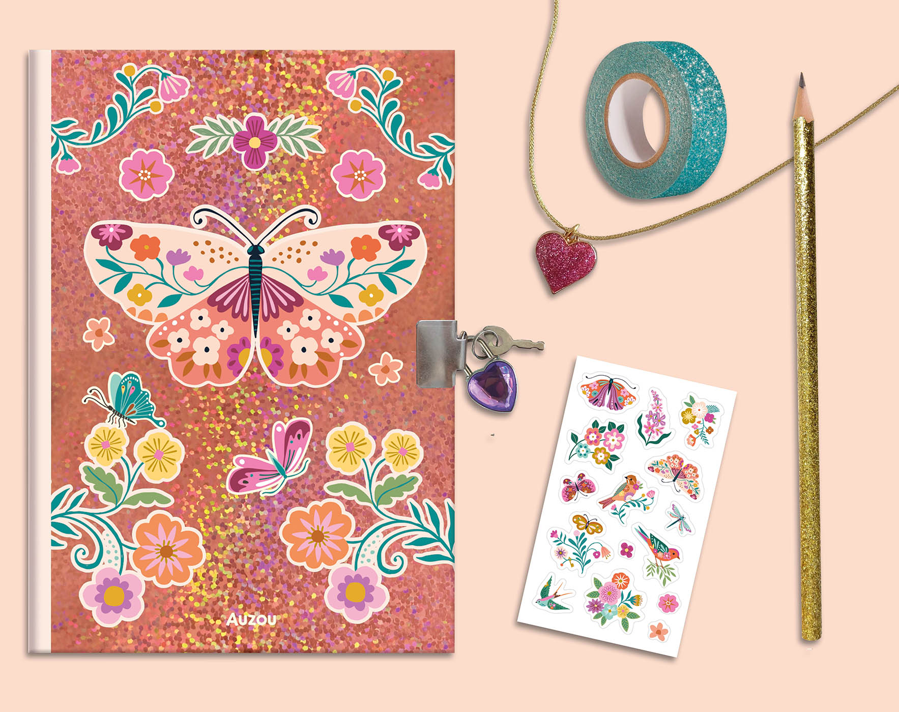 Kit diario glitter - immagine 2