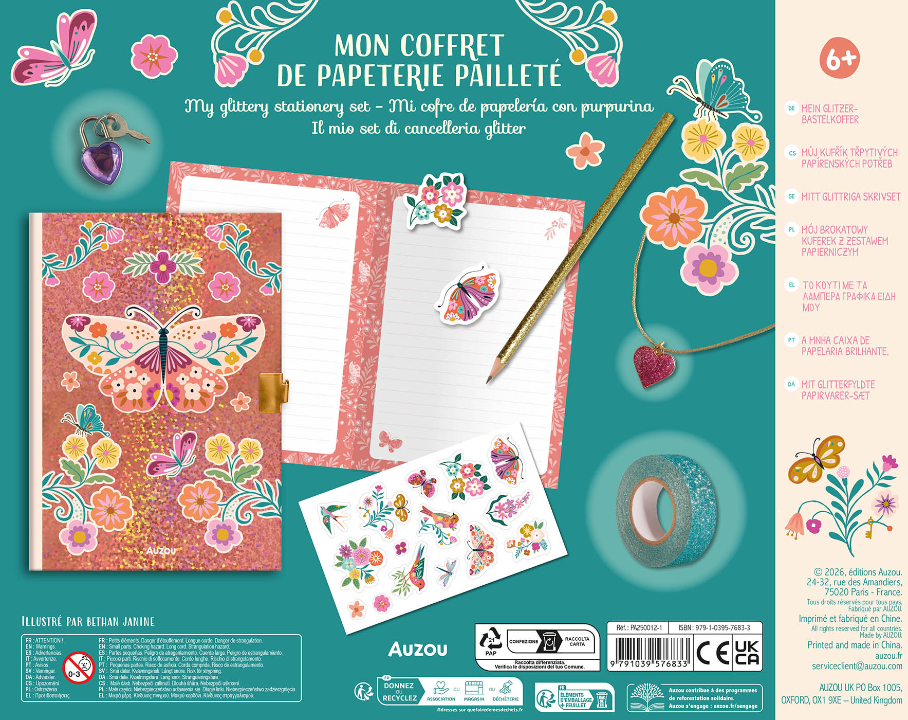 Kit diario glitter - immagine 4