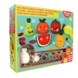 Frutta kawaii da dipingere