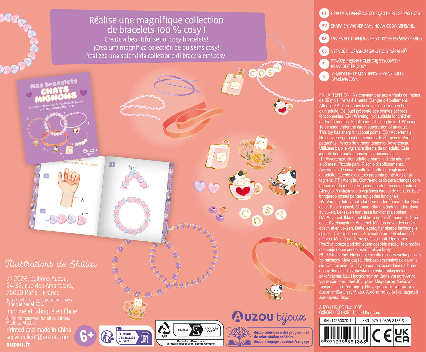Kit braccialetti Gattini - immagine 4